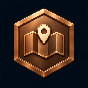 Map Friend badge